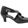 SCARPA DONNA DA BALLO PEDULLA' ART. 75 MOD. CUCCARINI NERO TACCO 5 CM
