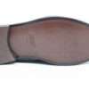 MOCASSINO UOMO CON NAPPINE IN PELLE DI VITELLO SPAZZOLATO BORDEAUX - BLU - NERO ,SUOLA IN DOPPIO CUOIO ART.313