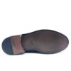 MOCASSINO UOMO CON NAPPINE IN PELLE DI VITELLO SPAZZOLATO BORDEAUX - BLU - NERO ,SUOLA IN DOPPIO CUOIO ART.313