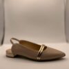 SCARPA DONNA PEDULLA' NUDE E NERO art.521T039