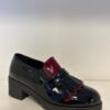 MOCASSINO PEDULLA' DONNA IN NAPLAK BORDEAUX ART.224002