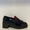 MOCASSINO PEDULLA' DONNA IN NAPLAK BORDEAUX ART.224002